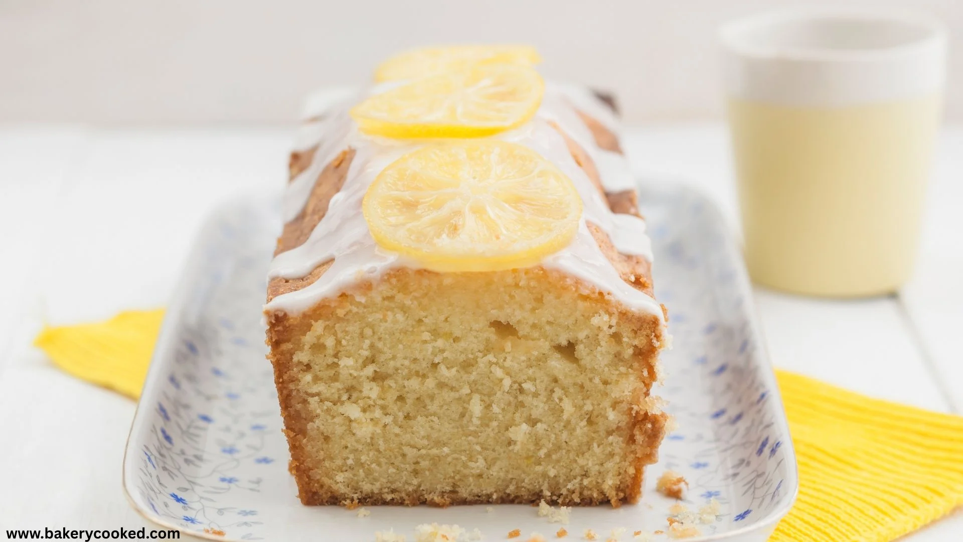 Lemon Buttermilk Pound Cake Recipe