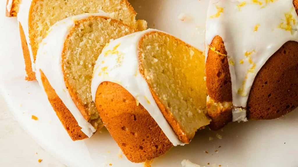 Lemon Cream Cheese Pound Cake Recipe