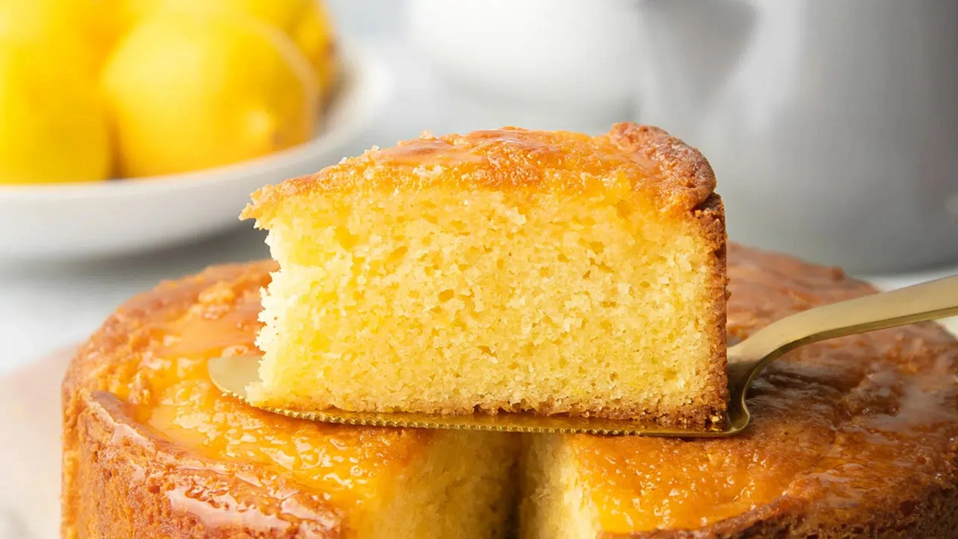 Lemon Sponge Cake Recipe