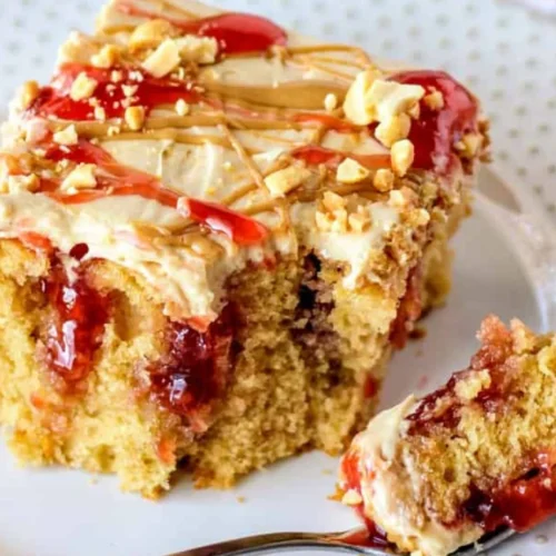 Peanut Butter And Jam Cake Recipe