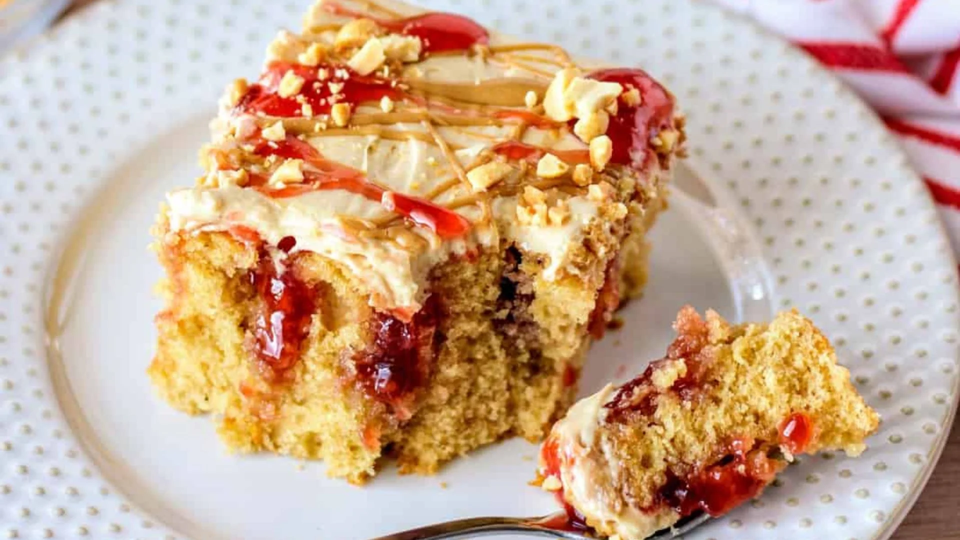 Peanut Butter And Jam Cake Recipe
