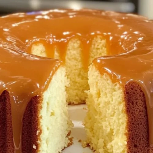 Salted Caramel Kentucky Butter Cake Recipe