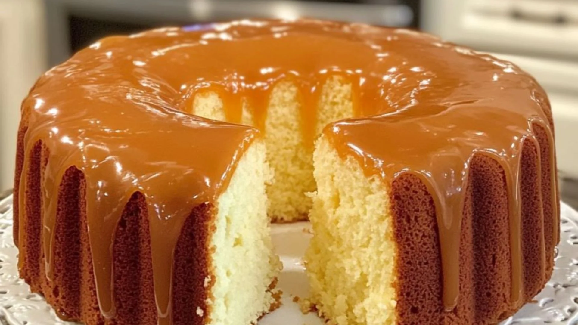 Salted Caramel Kentucky Butter Cake Recipe