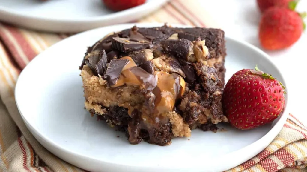 Reese's Peanut Butter Earthquake Cake
