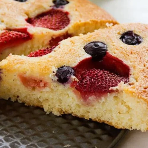 Strawberry Butter Cake Recipe